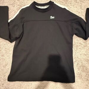 PINK Victoria's Secret Black and White Sweatshirt